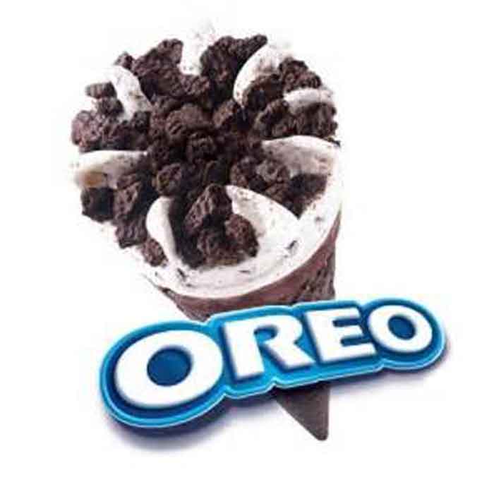 Oreo Cookie Cone 